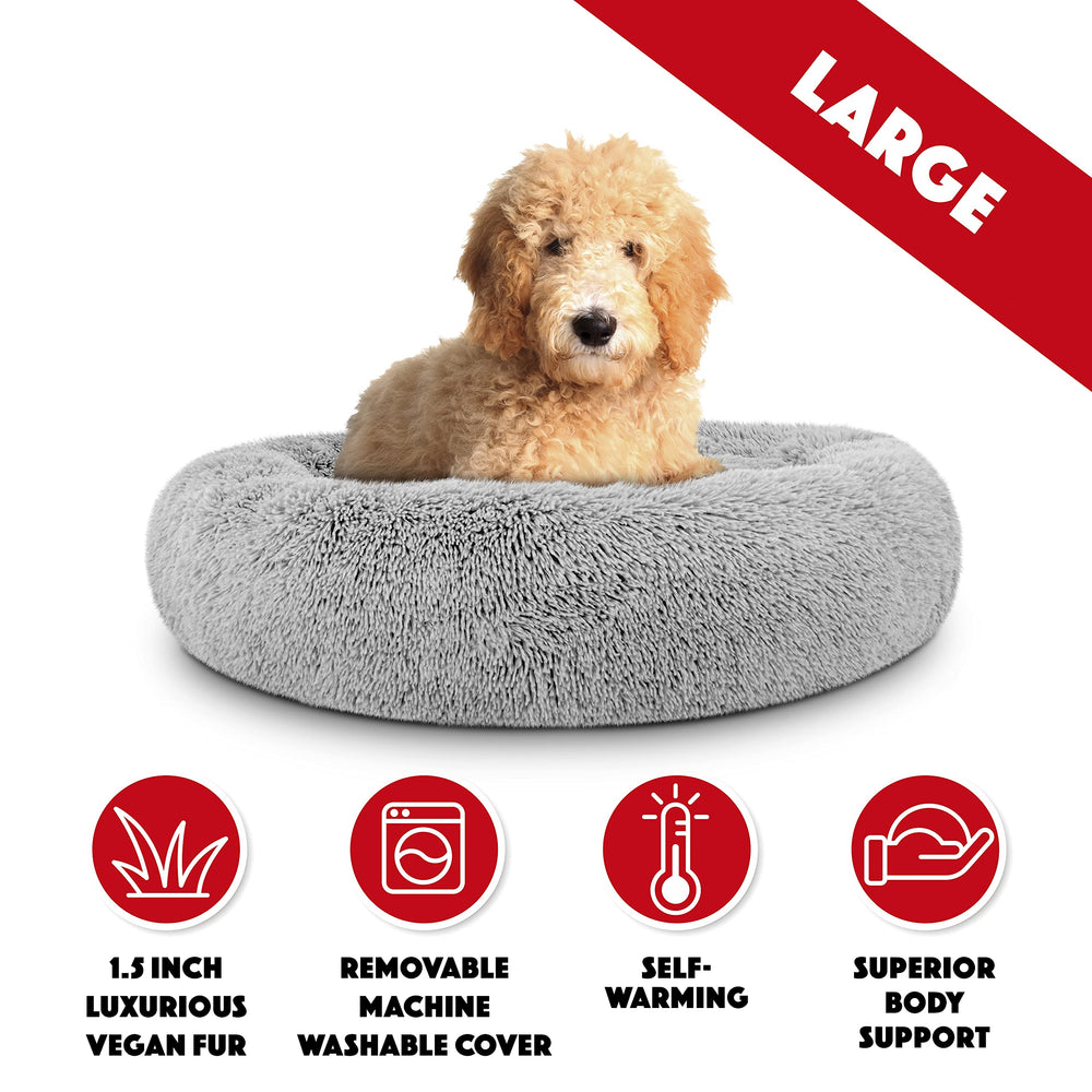 The Dog's Bed Sound Sleep is easy to wash and quick-drying for busy homes.