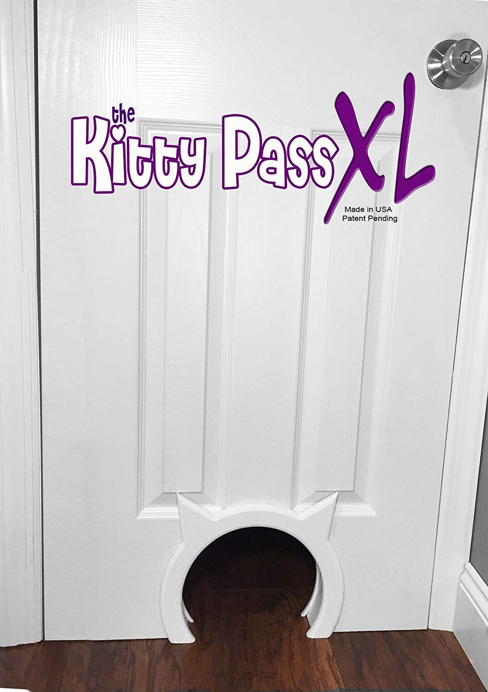 Paint-ready semi-gloss white finish of The Kitty Pass XL.