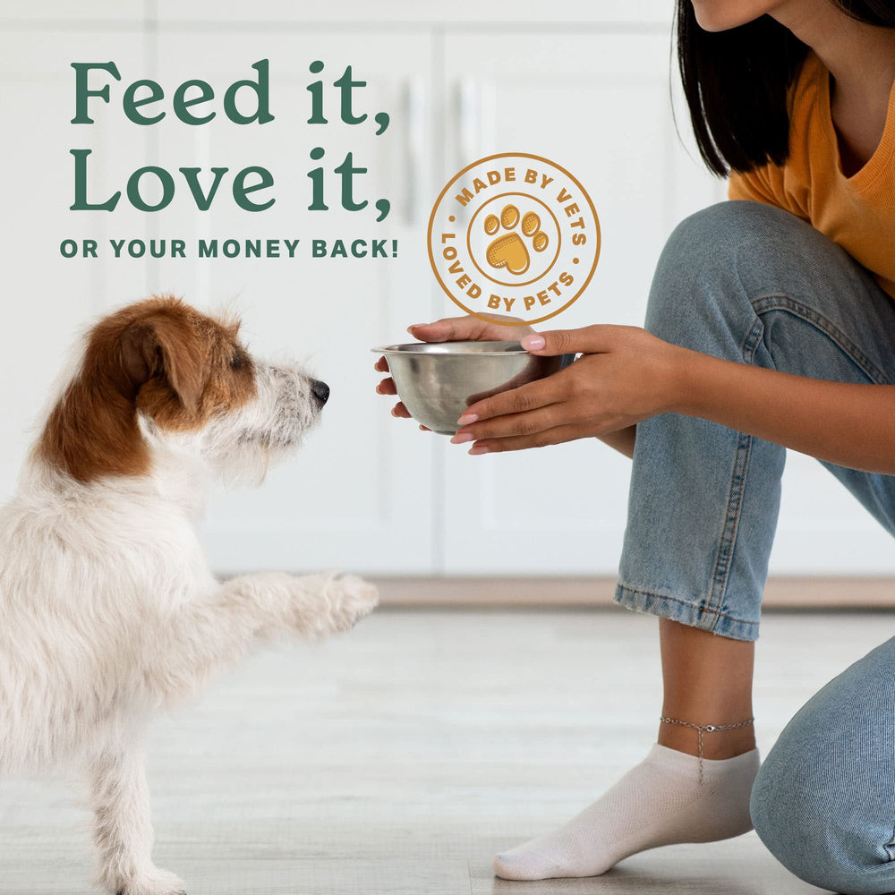 The Missing Link hip joint USA-made label reinforces veterinary-formulated quality