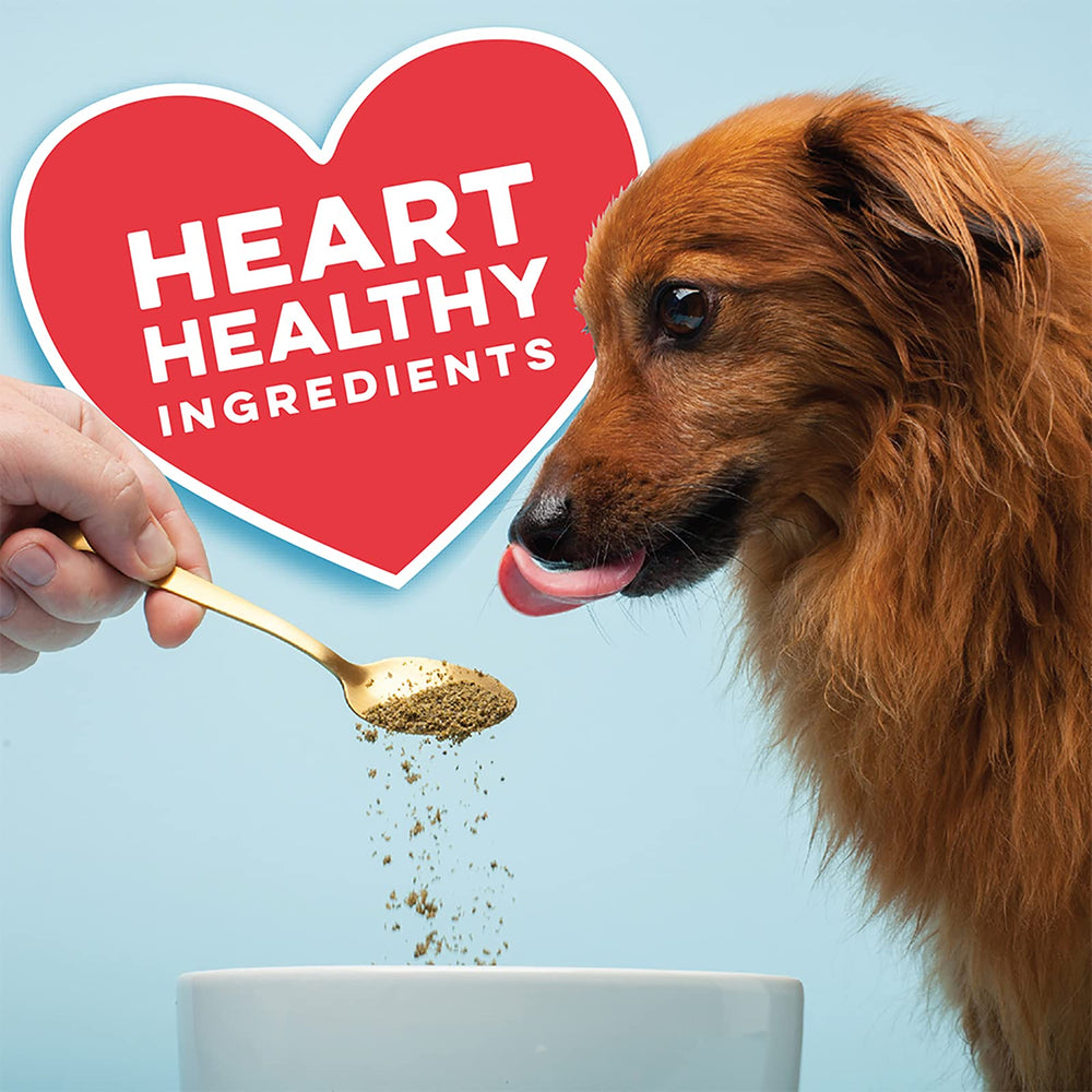 The Missing Link Pet Kelp Canine Probiotic packaging emphasizes sustainable harvest and USA manufacturing