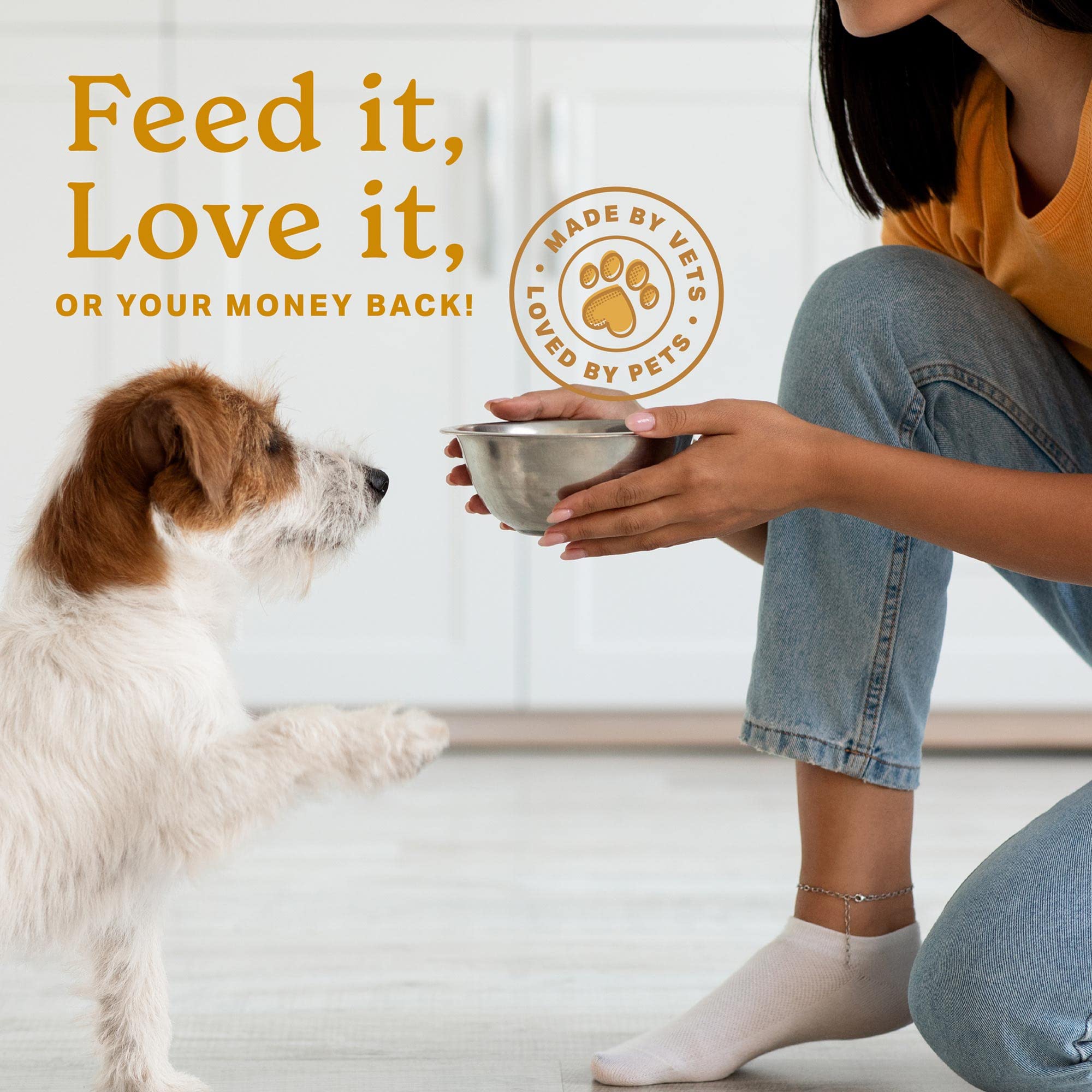 The Missing Link skin coat probiotics palatable serving image for picky eaters