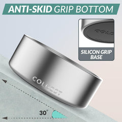 The Coldest Water Colddog Bowl polished surface enables quick, easy cleaning after meals.