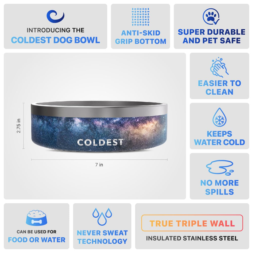The Coldest Water dog bowl dishwasher-safe feature simplifies cleanup after meals.