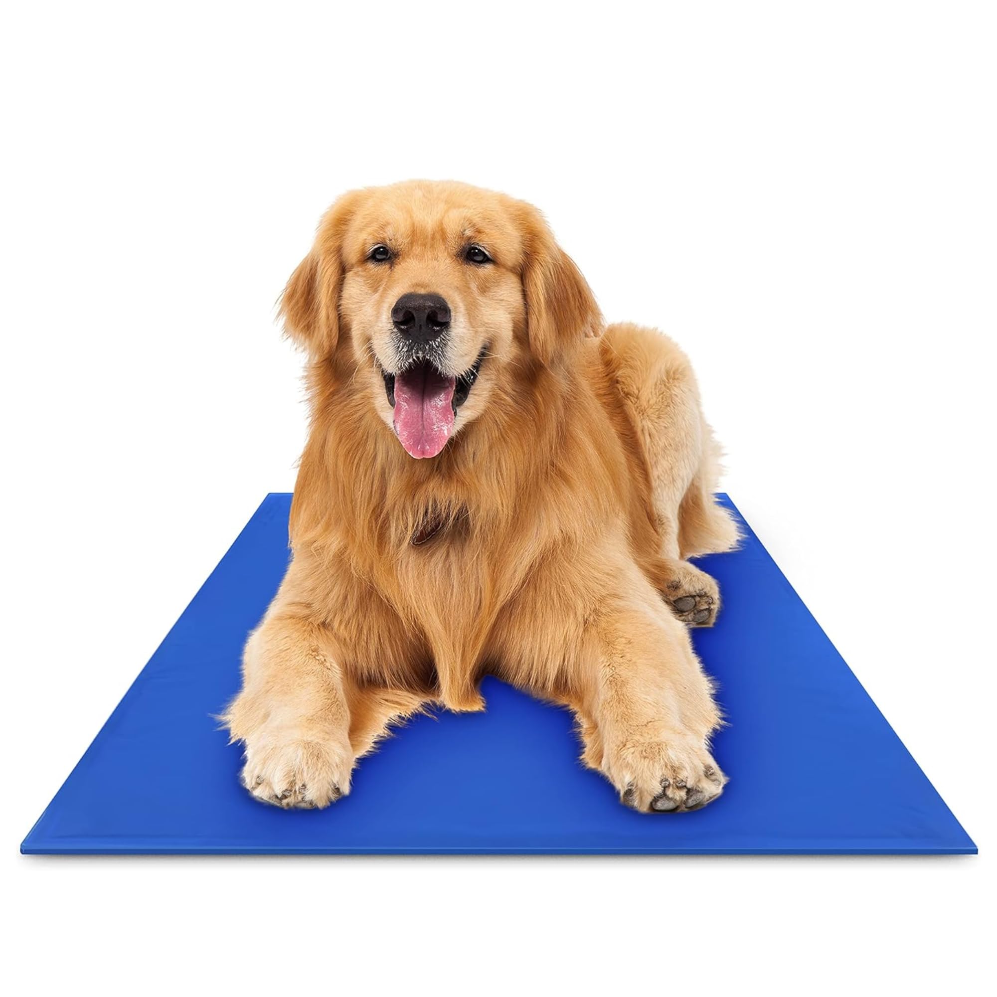 The Green Pet Shop Chillz Gel Mat XL top view showing cooling surface for big, overheated pets