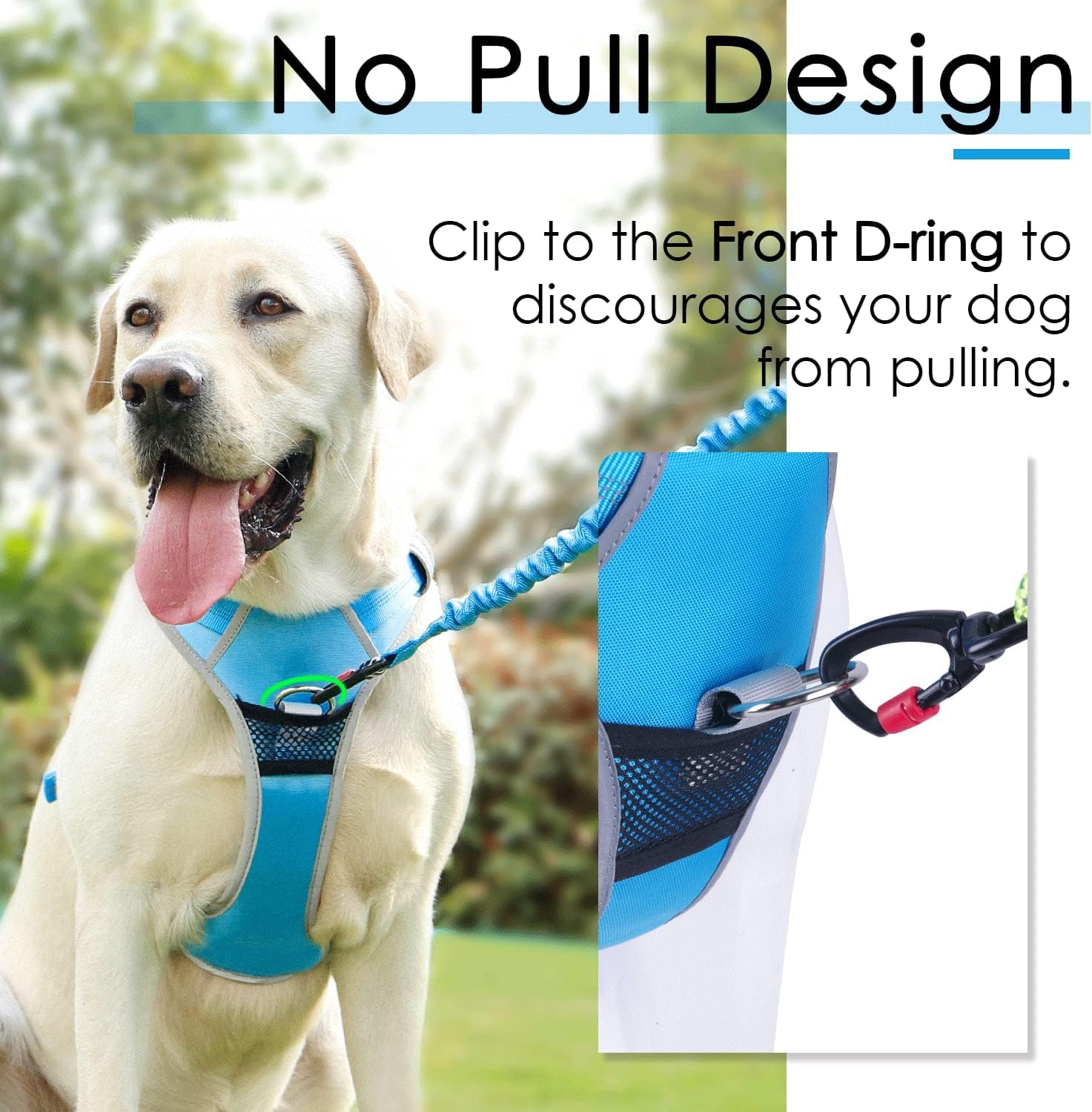 ThinkPet breathable air-mesh padding keeps dogs cool