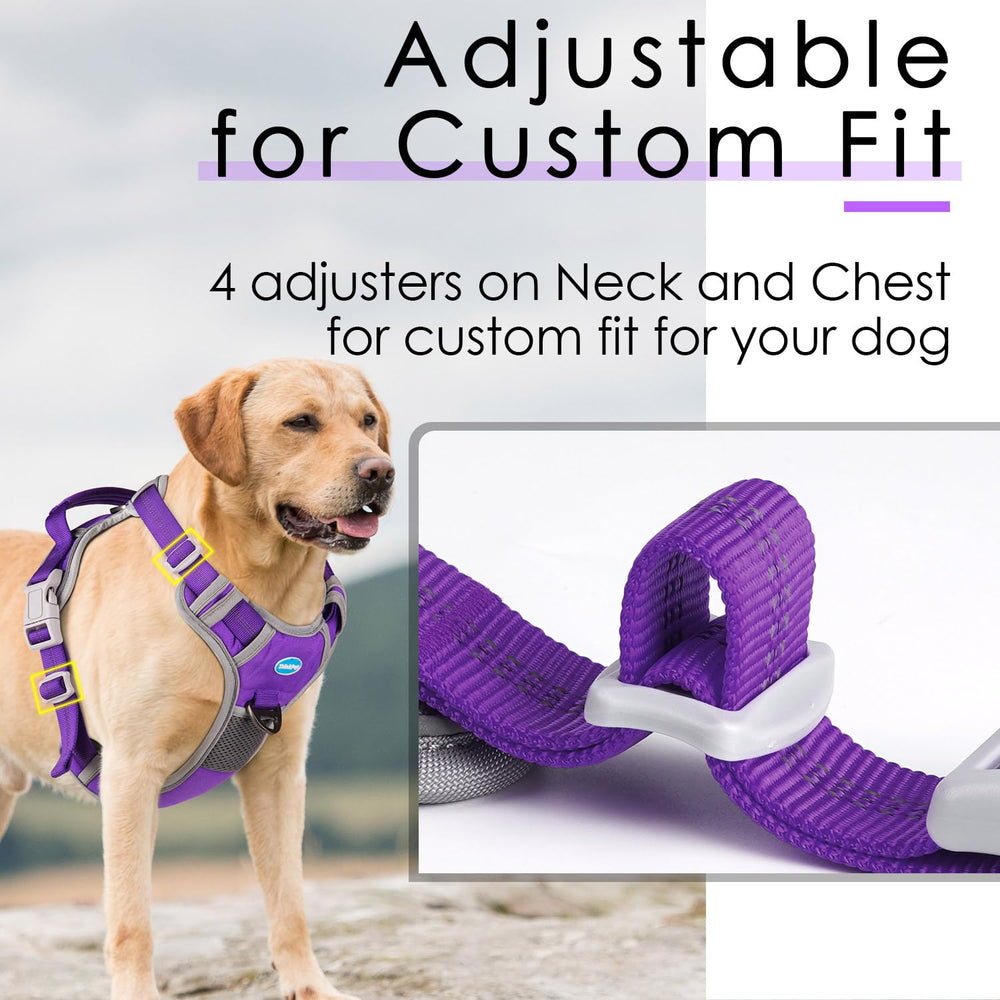 ThinkPet harness handle provides close control in busy or emergency moments.