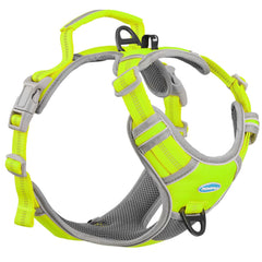 ThinkPet No-Pull Harness front clip reduces pulling for safer walks