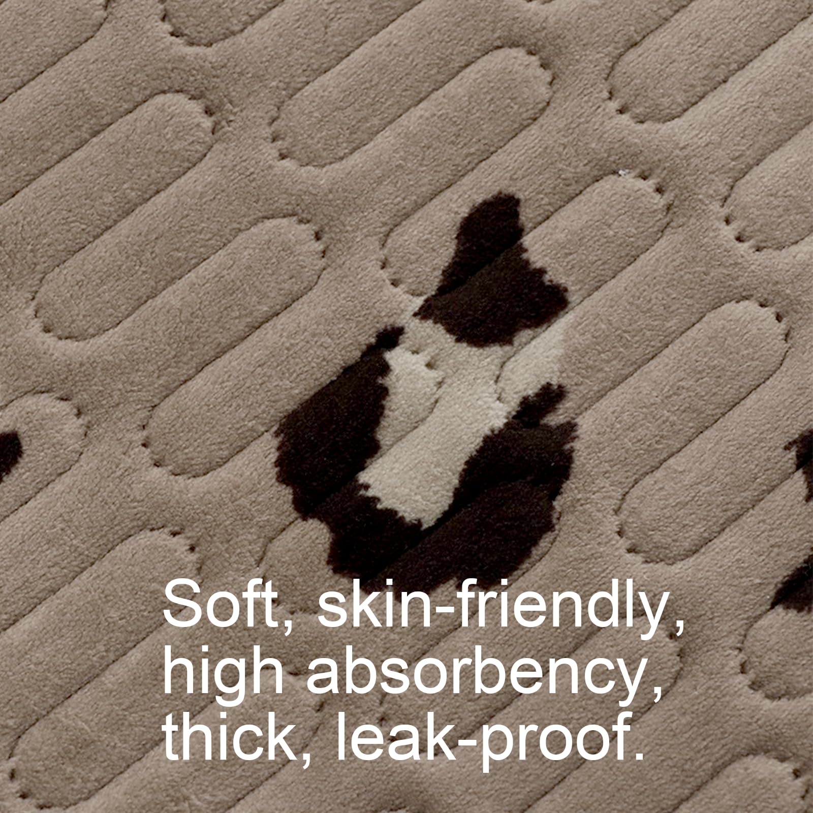 THINMUHAND dog playpen bottom pad durable 5-layer construction protects floors and mats.