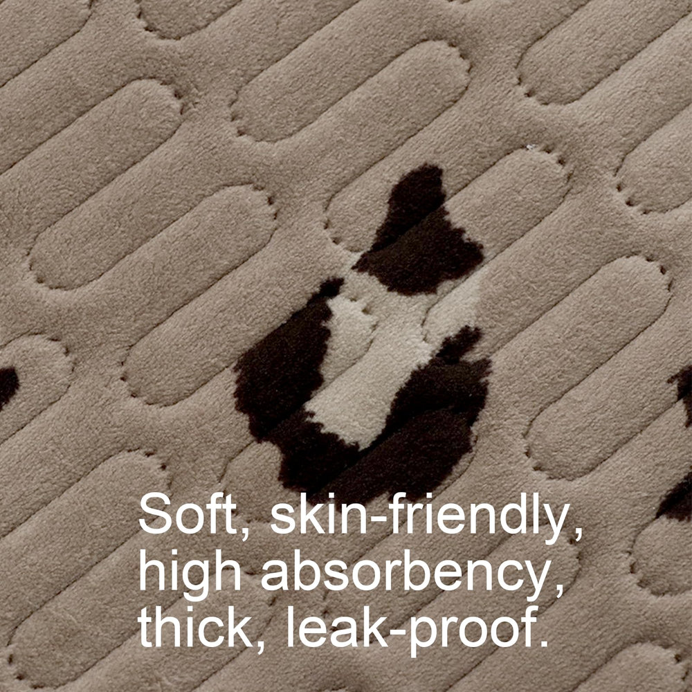 THINMUHAND dog playpen bottom pad durable 5-layer construction protects floors and mats.