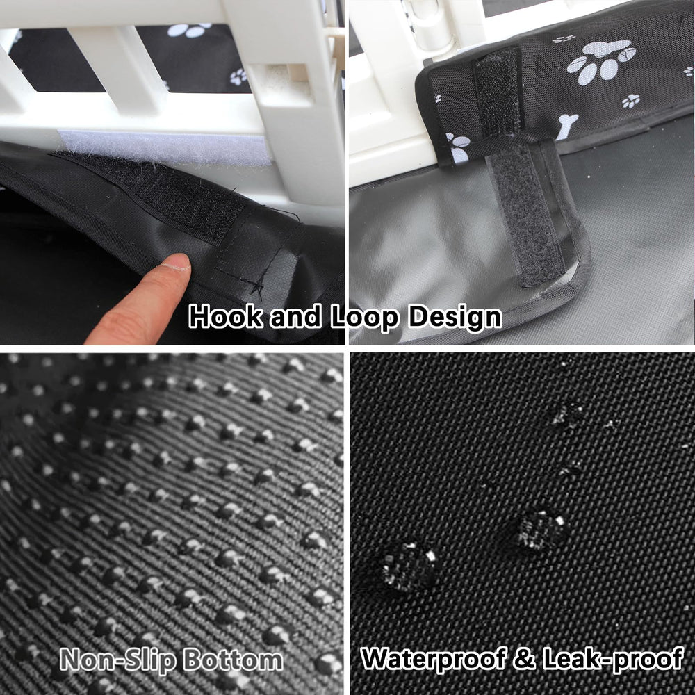 THINMUHAND bottom pad with hoop-and-loop fasteners for secure attachment.