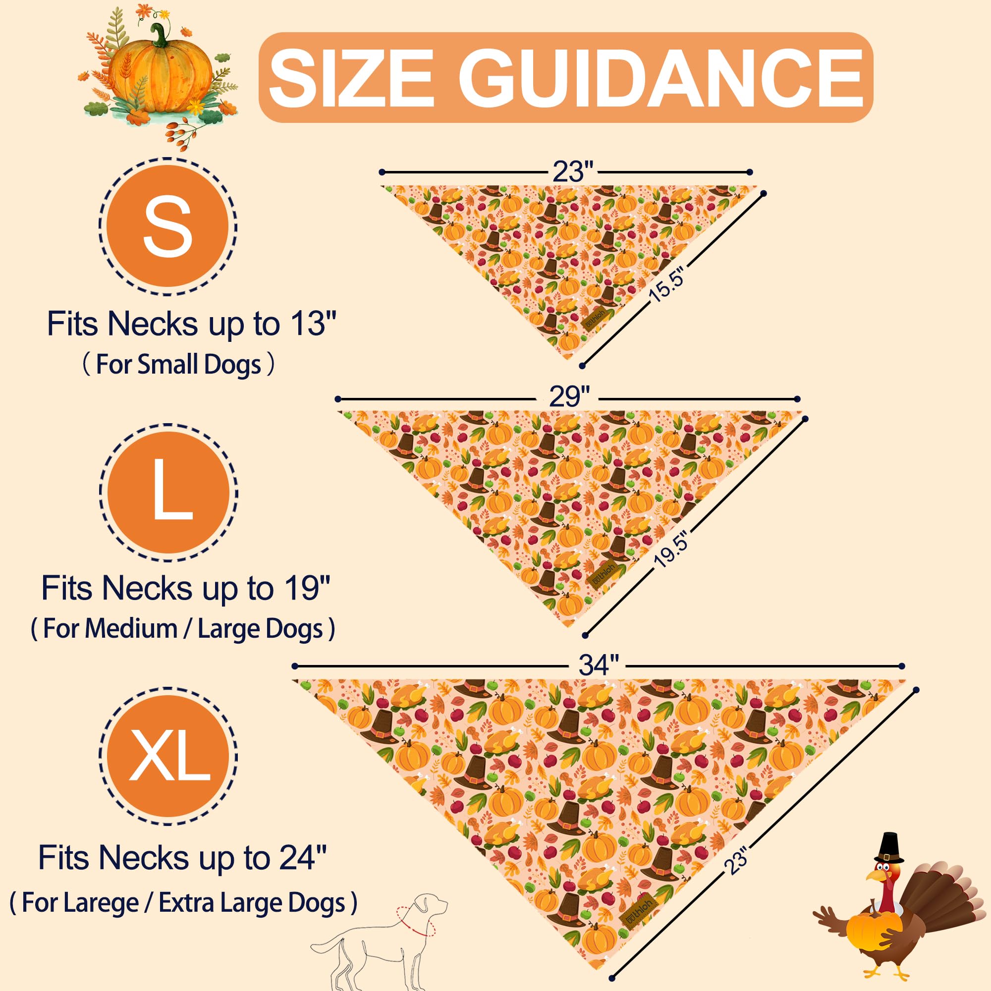 THLOH bandana reversible design offers versatile autumn looks and easy styling.