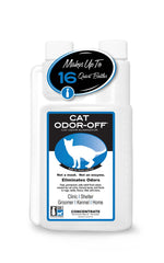 Thornell Cat Odor-Off bottle close-up shows professional-grade odor elimination.