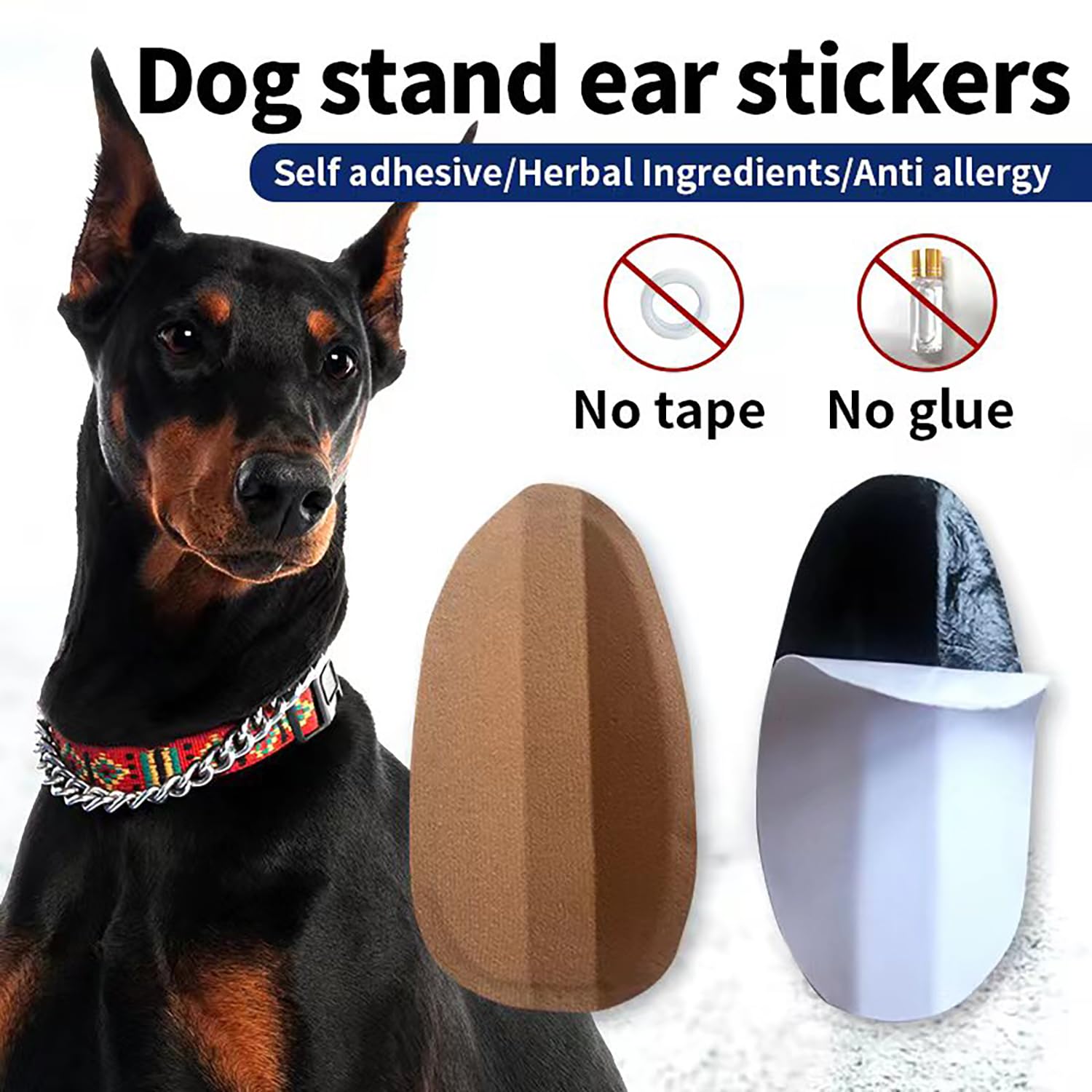 THOUDONER dog ear stand durable material close-up for long-lasting use