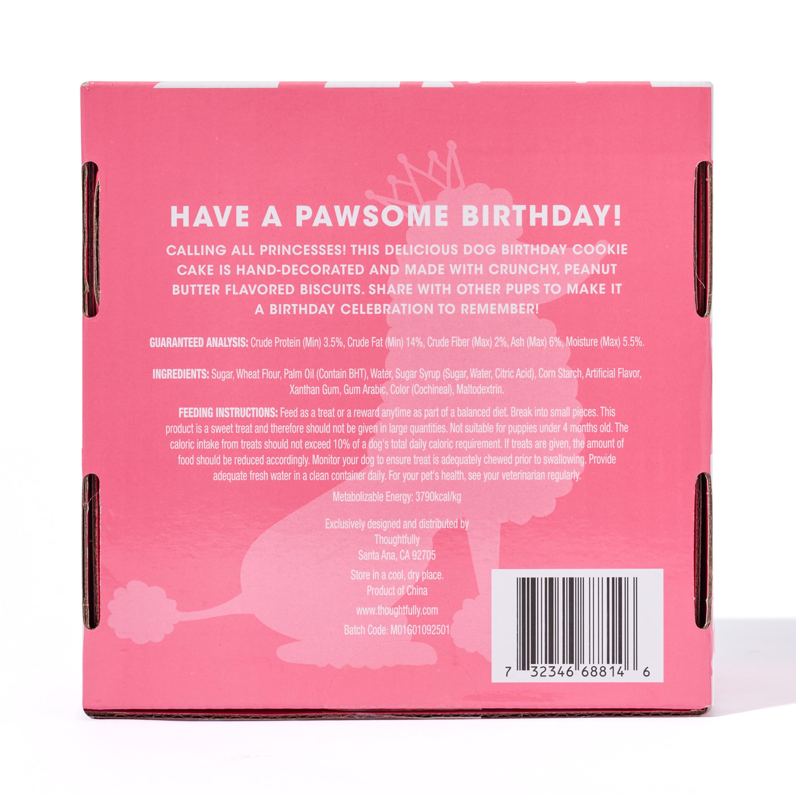 Thoughtfully Pets pink princess design elevates special occasions