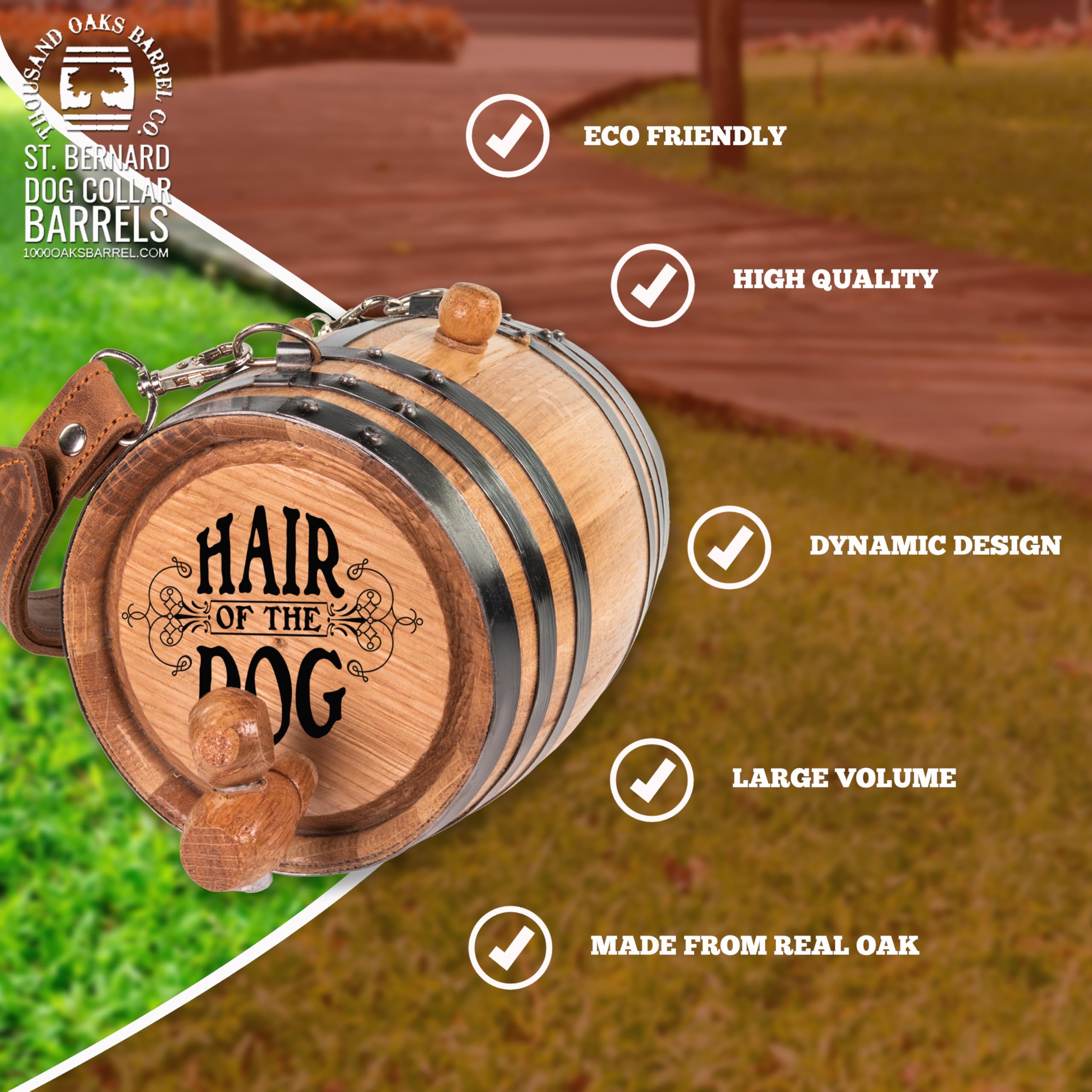 THOUSAND OAKS BARREL half-liter oak barrel image showcases compact aging vessel for small batches