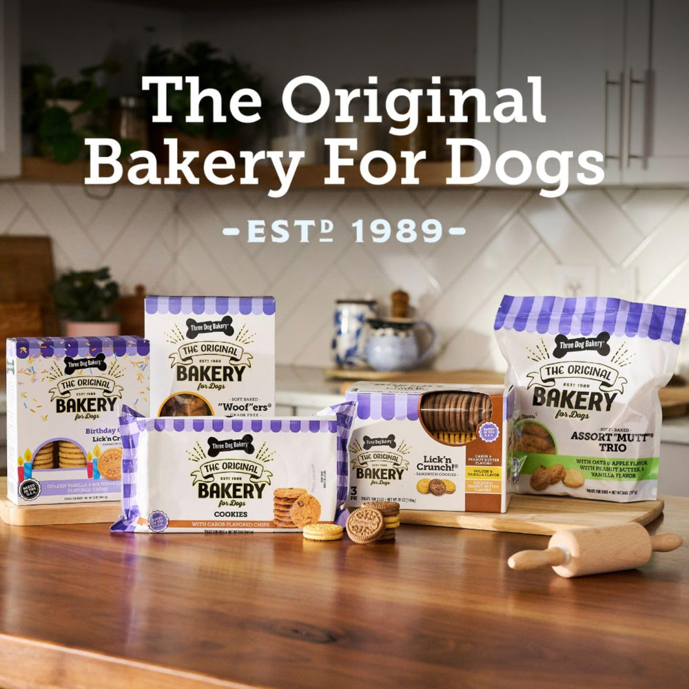 Three Dog Bakery small-batch USA baking emphasizes quality and craft