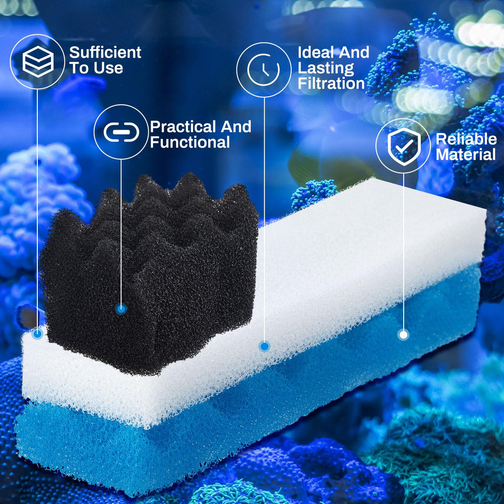 Threlaco Fluval 406/407 compatible media ready for replacement in canister filters