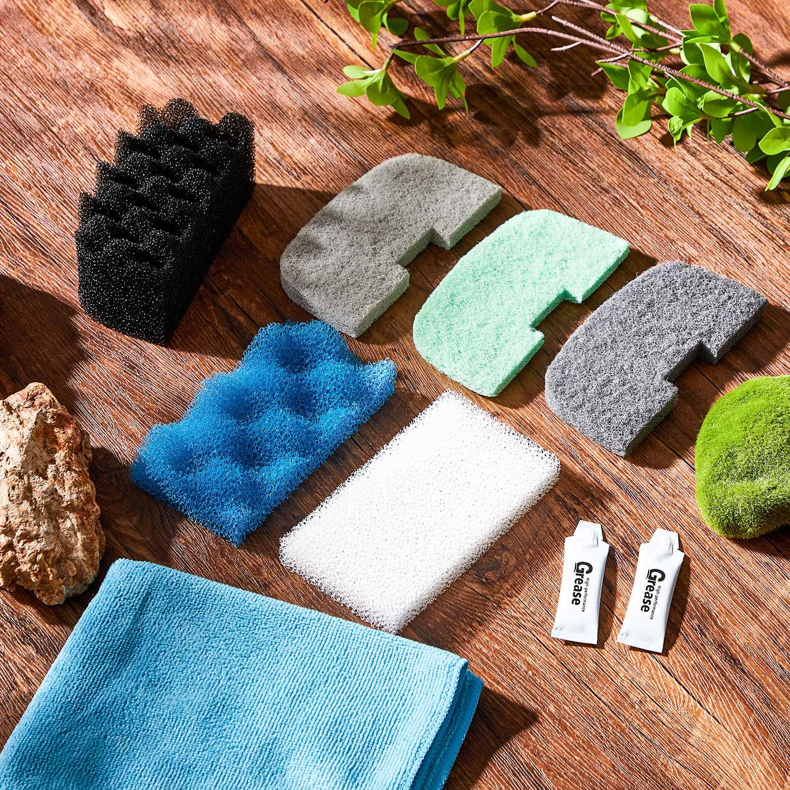 Threlaco microfiber cloth for lint-free cleaning and easy pad handling.