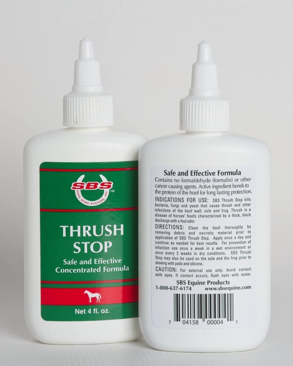 THRUSH STOP sin formaldehído cuida el casco sin químicos agresivos