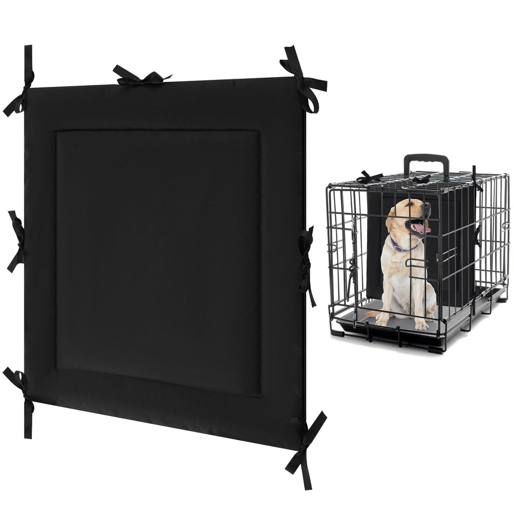 Thyle dog crate divider panel front view shows durable fabric for puppy training