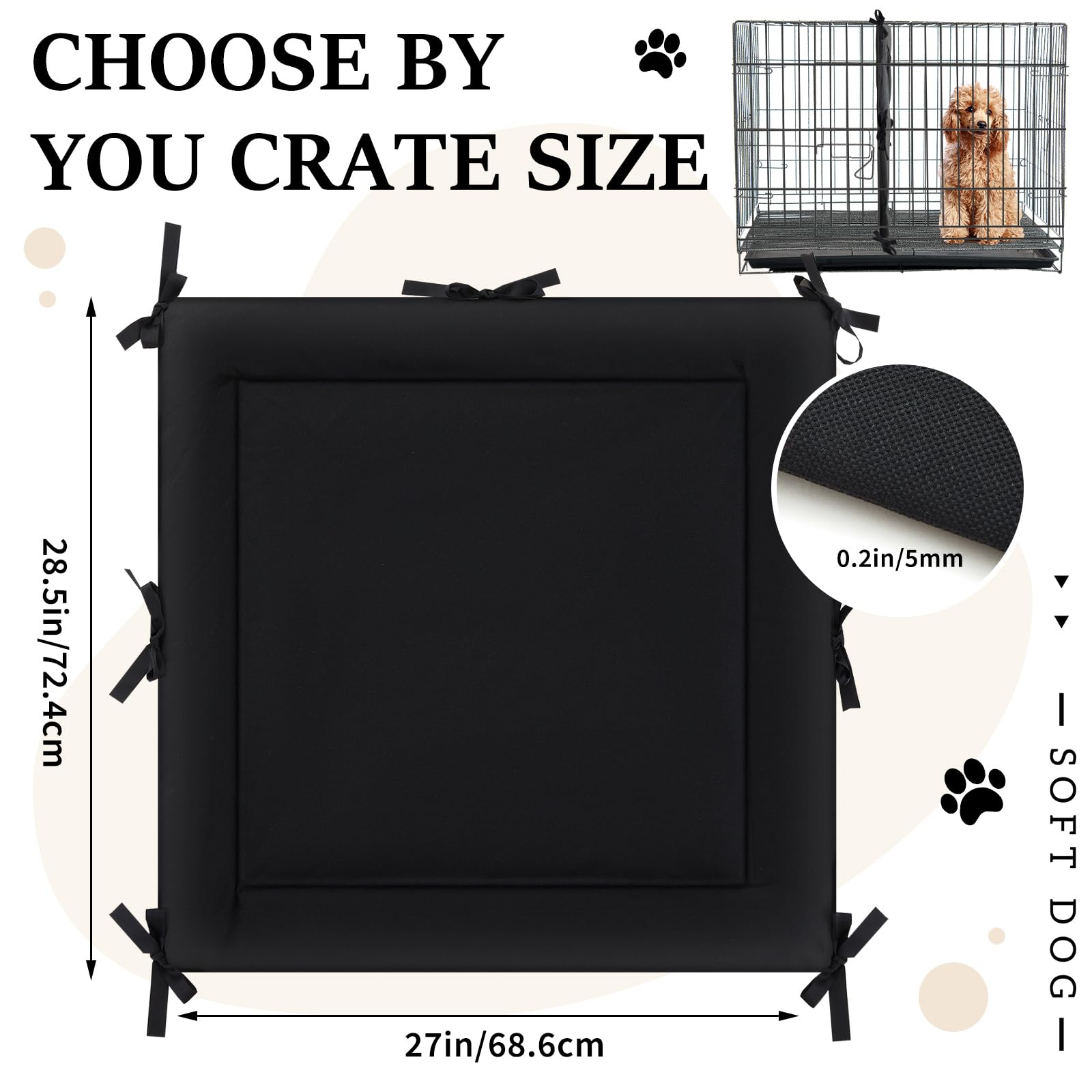 Thyle crate divider panel straps detail enables easy secure installation