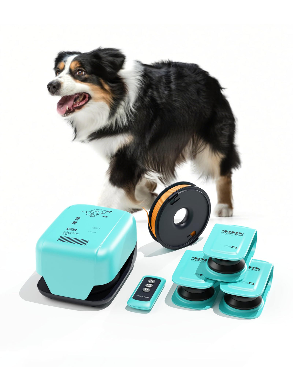 TianfuSpanda Lure Coursing Machine Model 3000 front view for indoor agility.