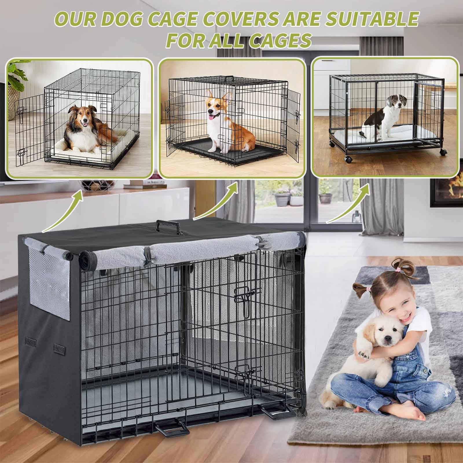 TiantianBao crate cover stored in included bag for travel and storage.