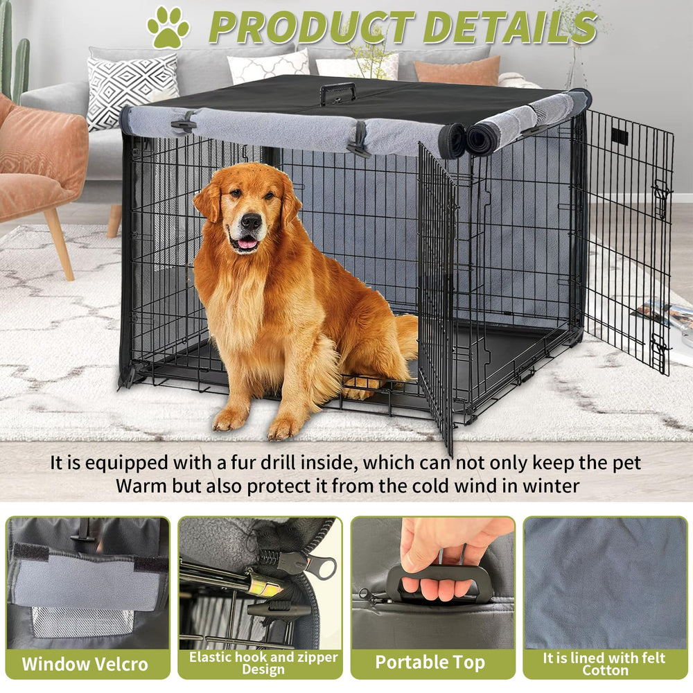 TiantianBao crate cover with toggles fixed to crate for secure fit.