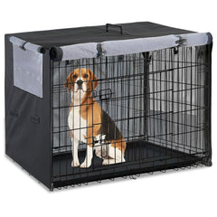 TiantianBao crate cover shows winter insulation for a 36-inch crate.