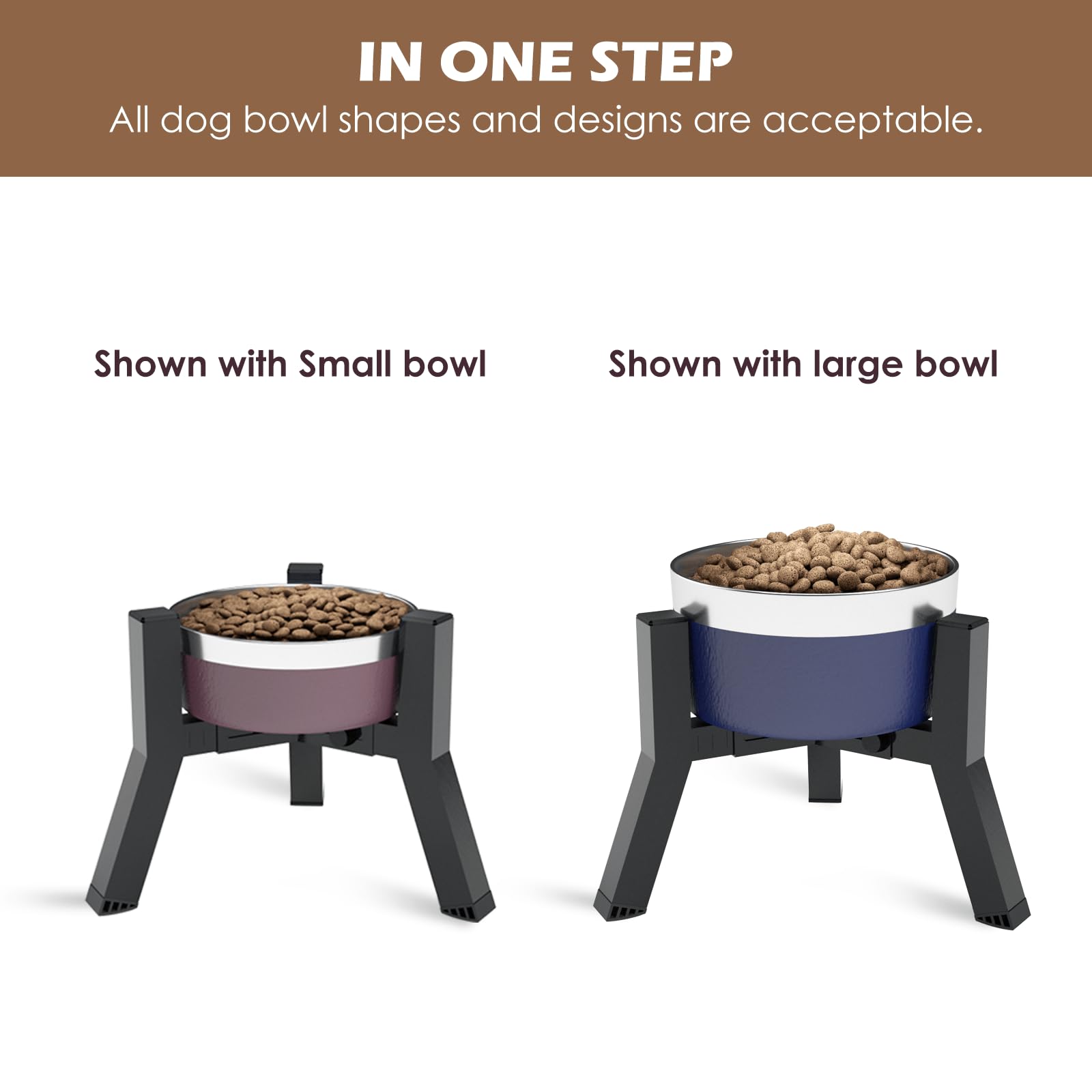 TIDANT easy-assembly stand with waterproof surface and easy cleaning.