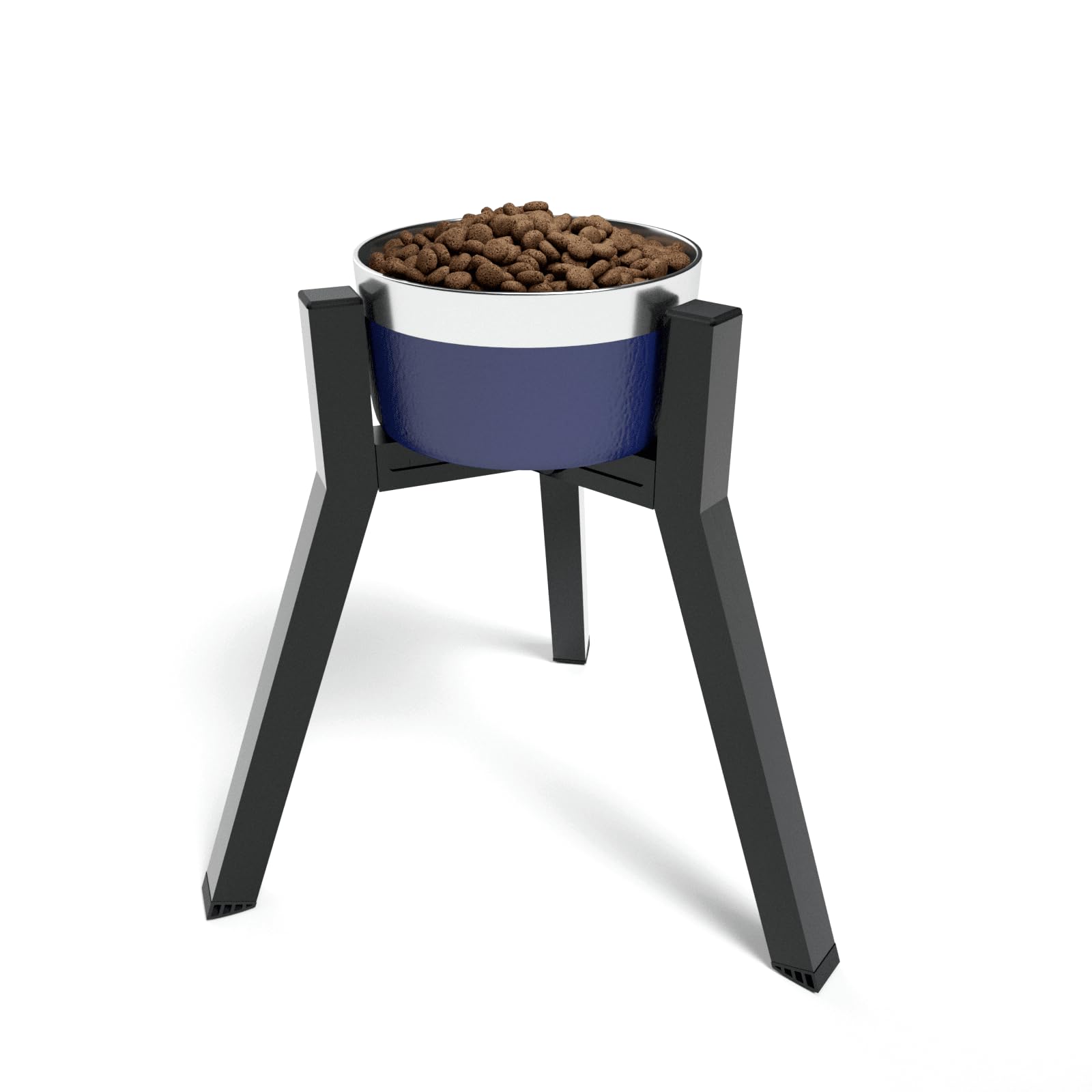 TIDANT elevated dog bowl stand wide view—ergonomic height for large dogs.