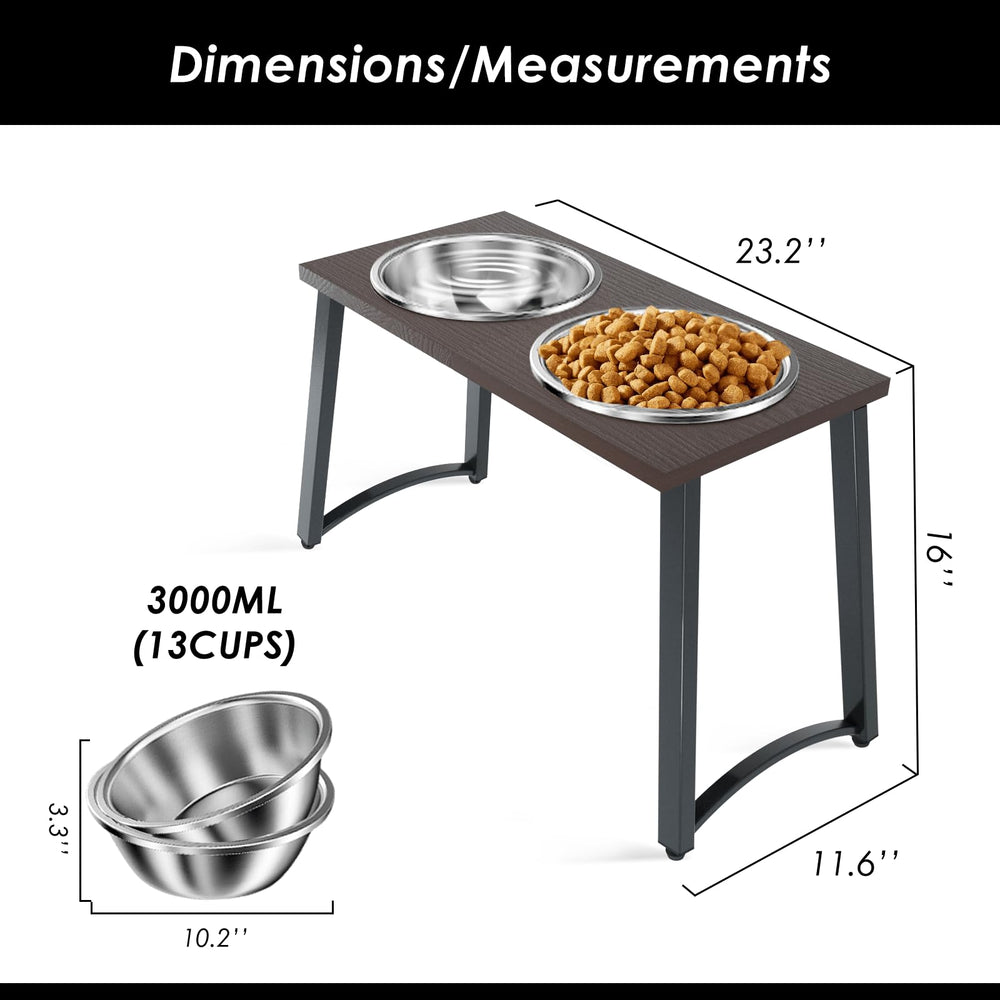 Tidant dog bowl stand assembly view reveals quick setup