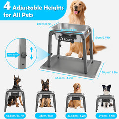 TIDANT height-adjustable stand from 11.4 to 16.7 inches for comfortable drinking