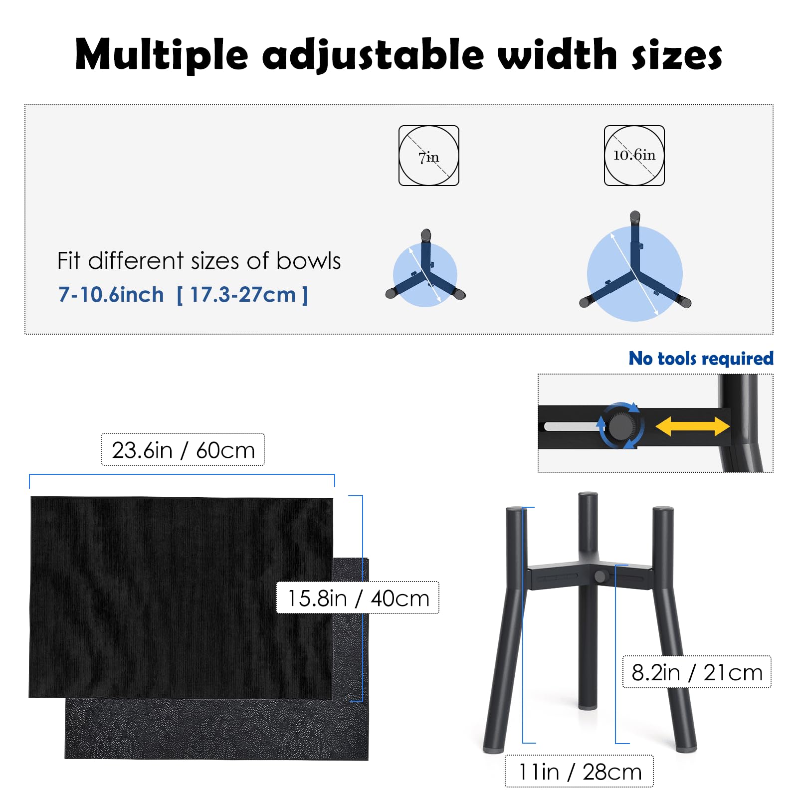 TIDANT mat 16x24 keeps floors dry and mess-free