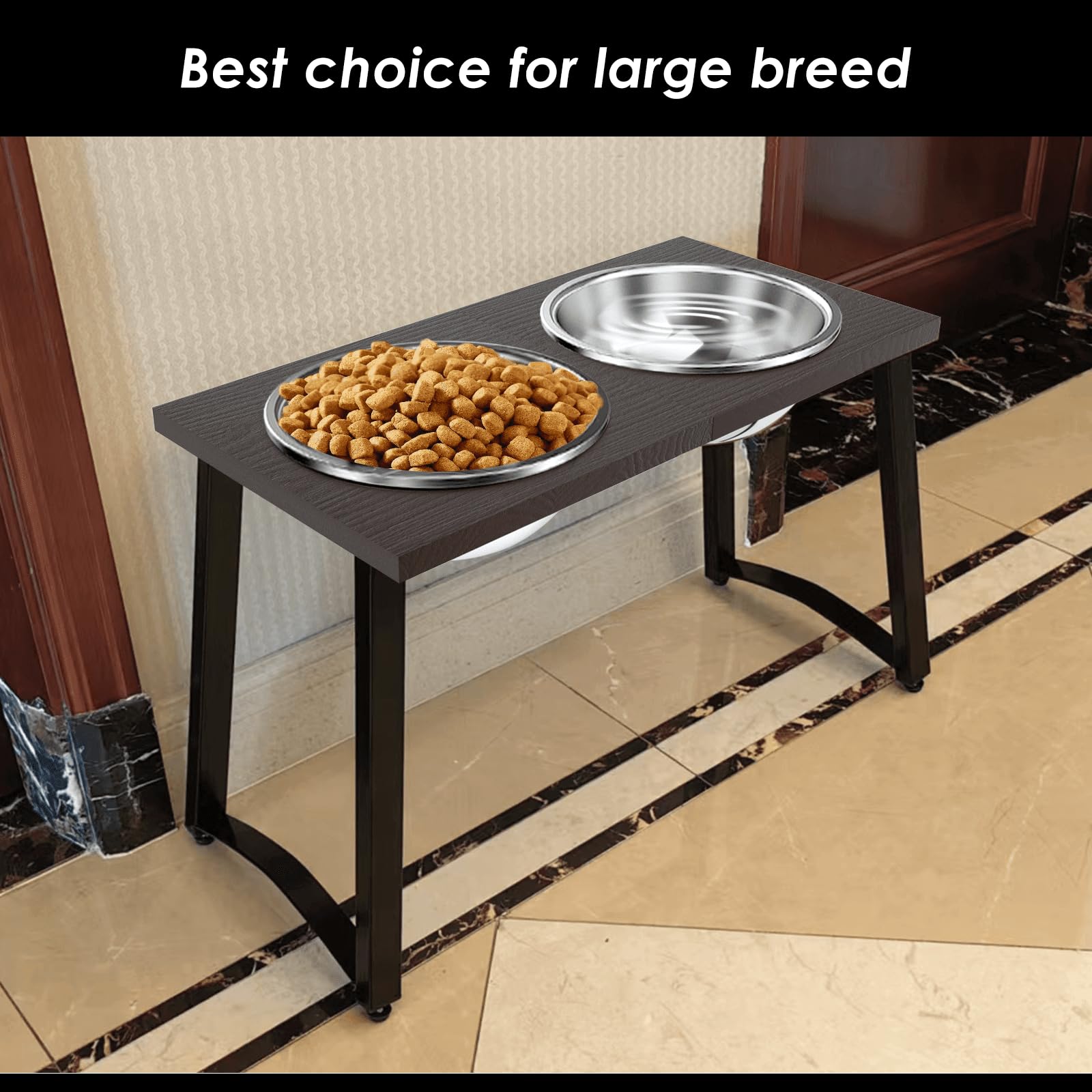 Tidant rust-proof metal stand demonstrates stable design during feeding