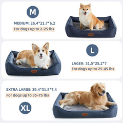 Tidore bed removable cover image emphasizes easy cleaning and care.