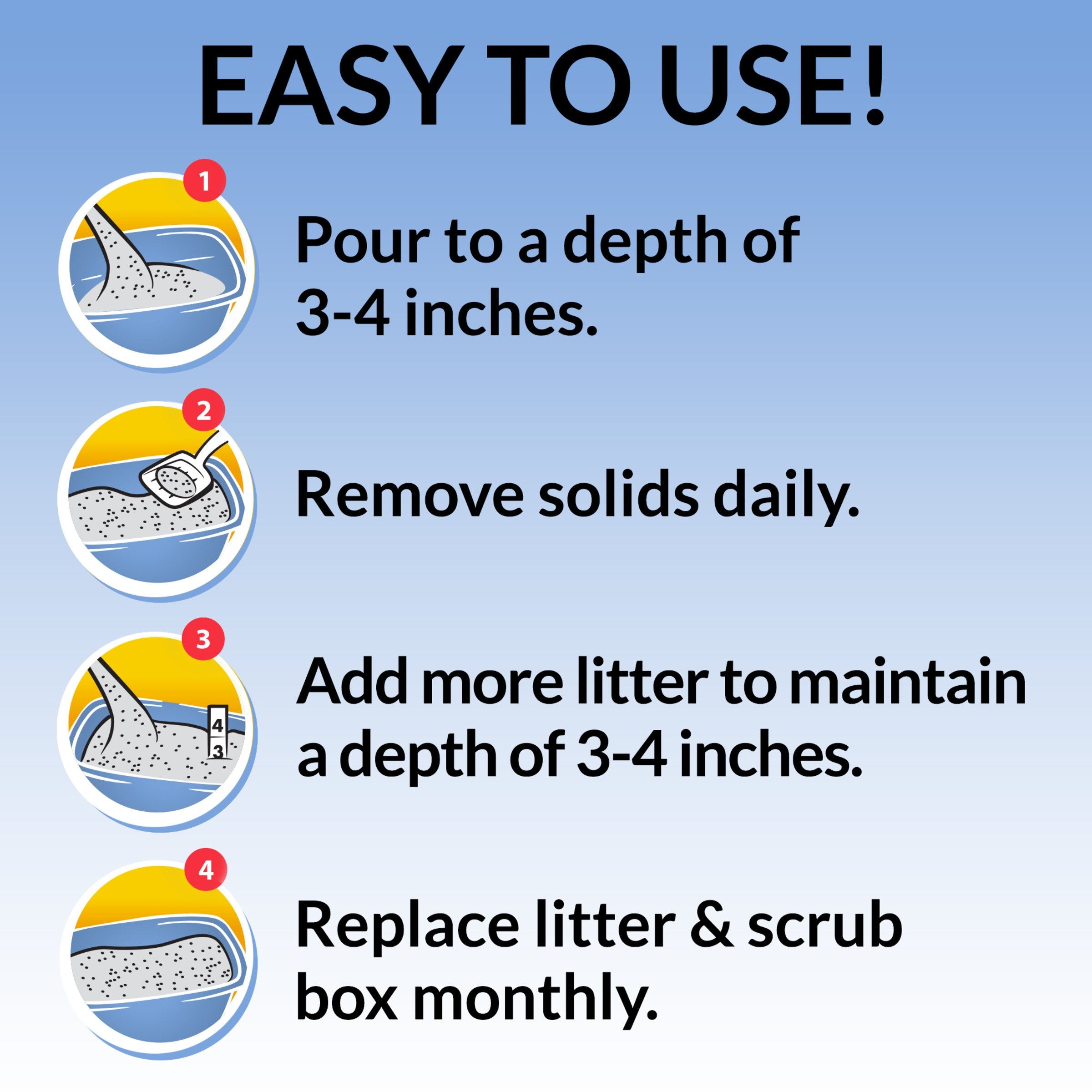 Purina Tidy Cats 99 9 percent dust-free formula for cleaner space