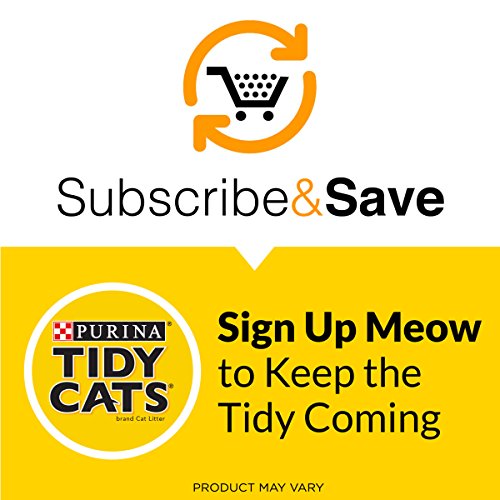 Purina Tidy Cats lightweight easy to carry jug in hand