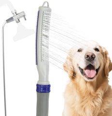 TidyNuts Dog Shower Attachment overview shows versatile spray head for quick baths.
