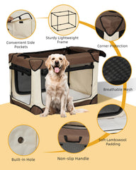 Tiemlet crate plush mat for cozy lounging during travel