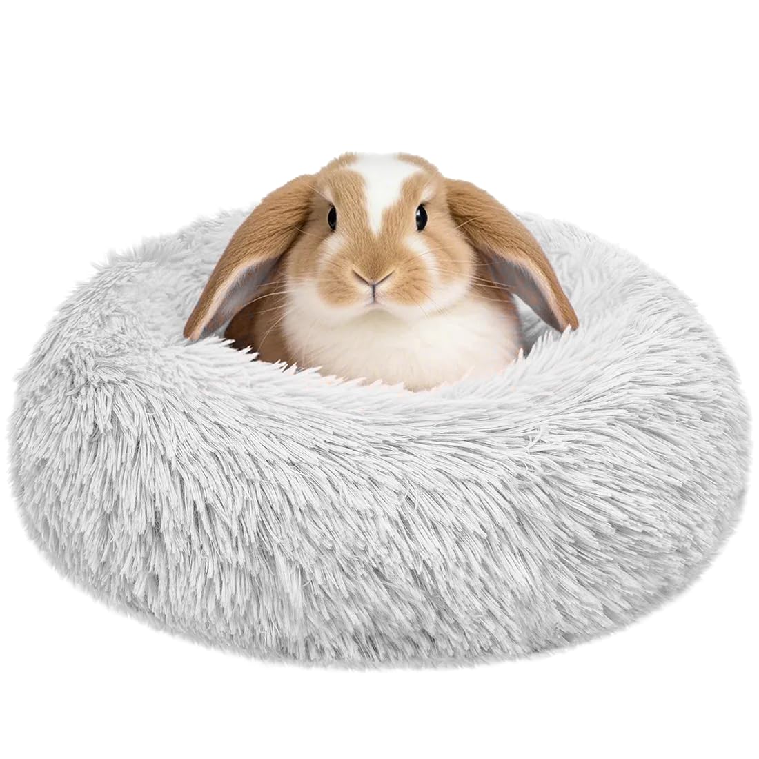 Tierecare Bunny Bed large soft closeup showing a cozy hiding space for pets.