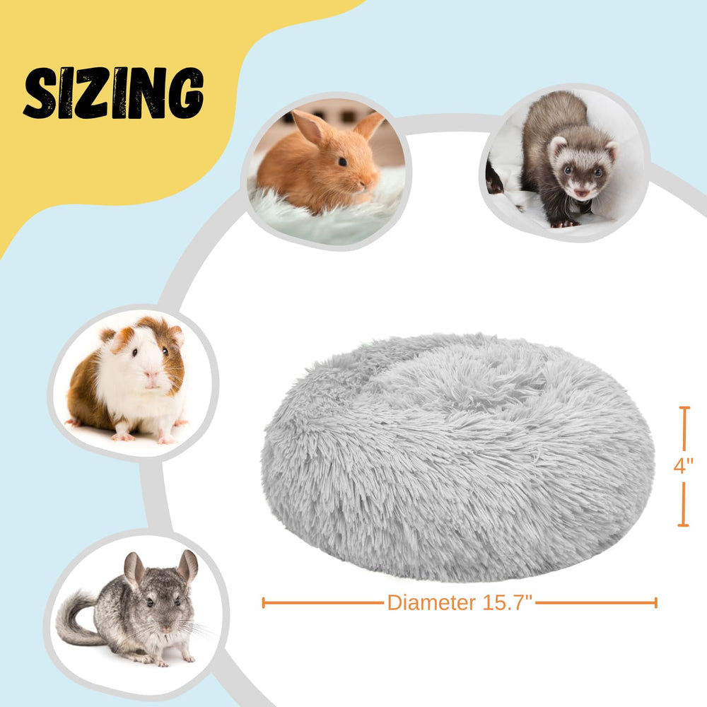 Tierecare Bunny Bed non-slip bottom keeps bed in place during play.