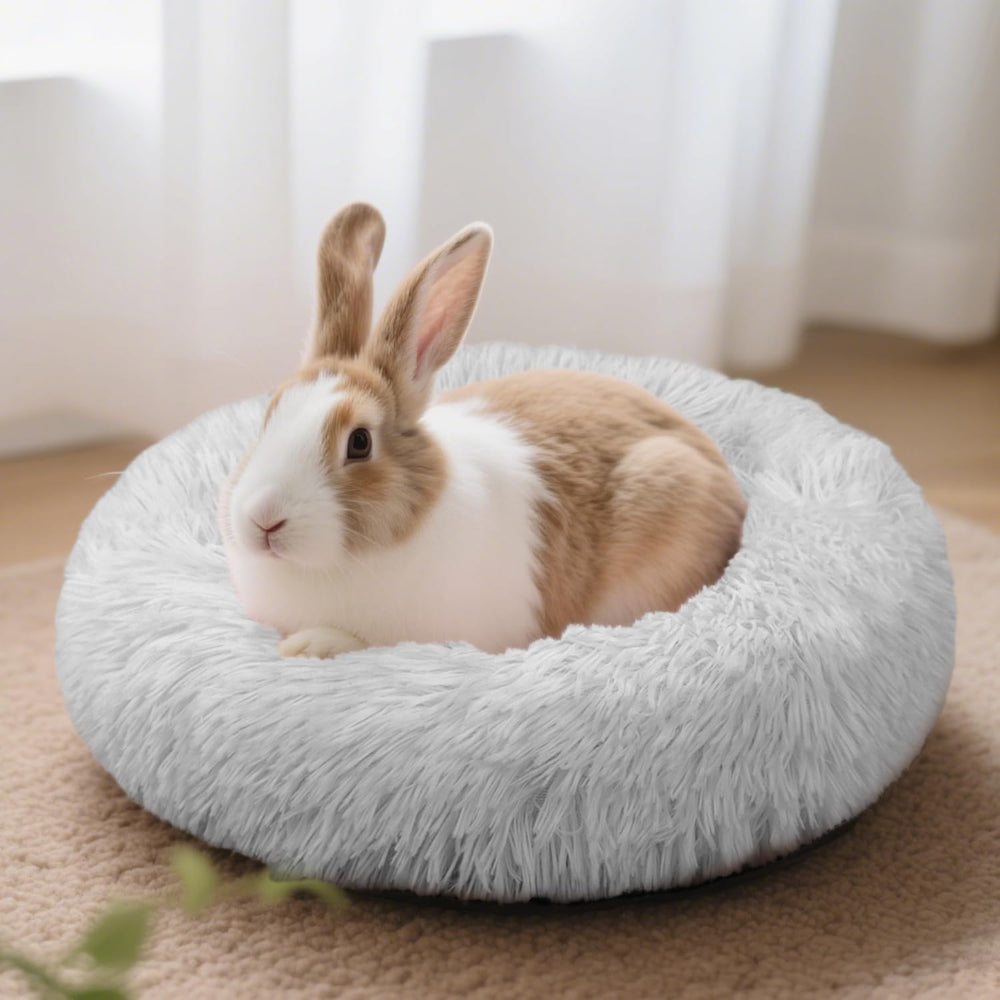 Tierecare Bunny Bed size 15.7x15.7 inches suitable for guinea pigs.