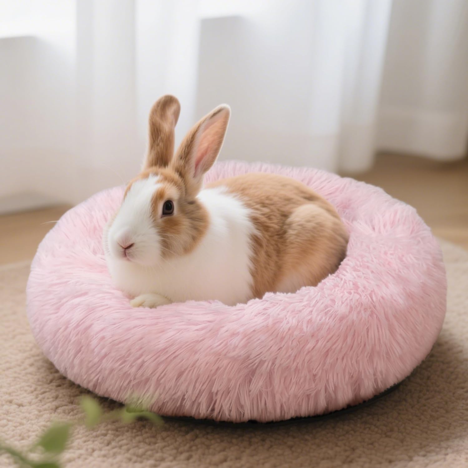 Tierecare Bunny Bed machine washable fabric for quick cleanups