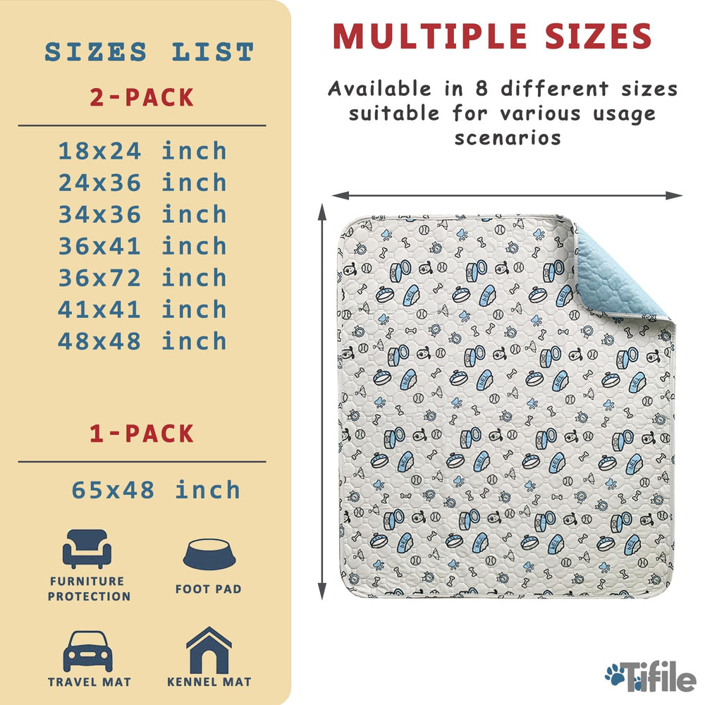 TIFILE bone print pad great for couch and sofa protection.