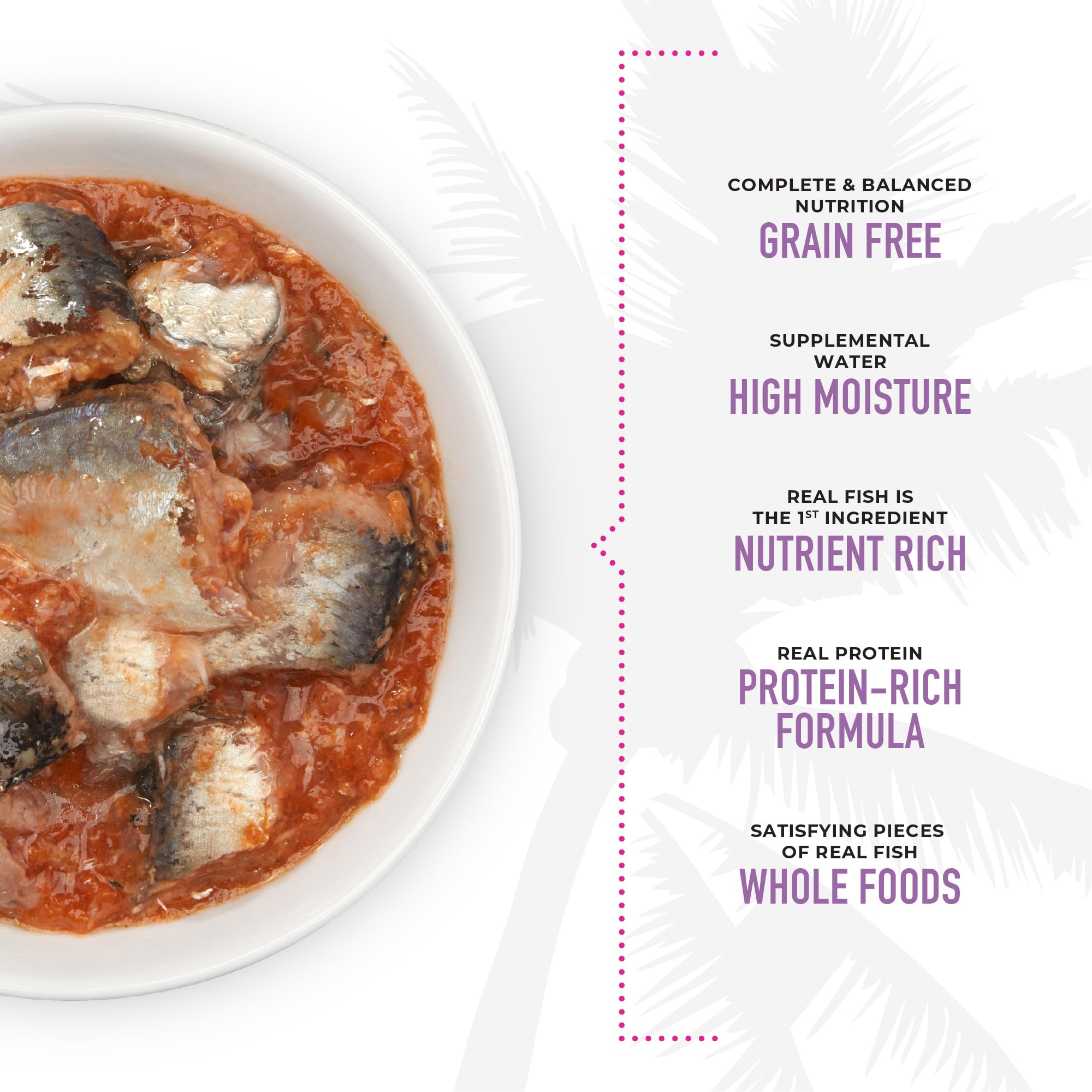 Tiki Cat Grill pumpkin fiber image hints gentle fiber support for digestion.