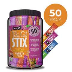 Tiki Cat Stix Mousse texture closeup reveals creamy, lickable goodness.