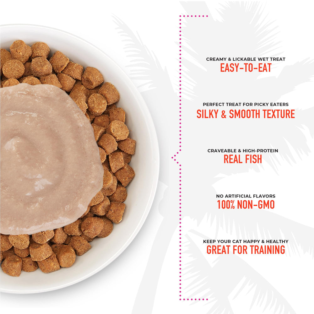 Tiki Cat Stix Mousse creamy gravy texture enhances palatability