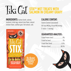 Tiki Cat Stix Mousse easy-serve size is convenient for quick meals