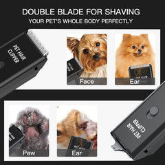 Tileon clipper body close-up highlighting comfortable grip for longer grooming sessions
